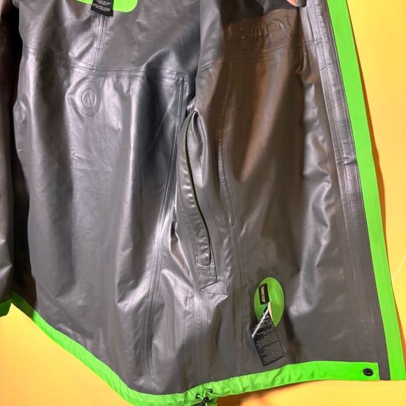 Marmot Women's Minimalist GORE-TEX Rain Jacket Green Hooded Waterproof XS - Picture 13 of 13